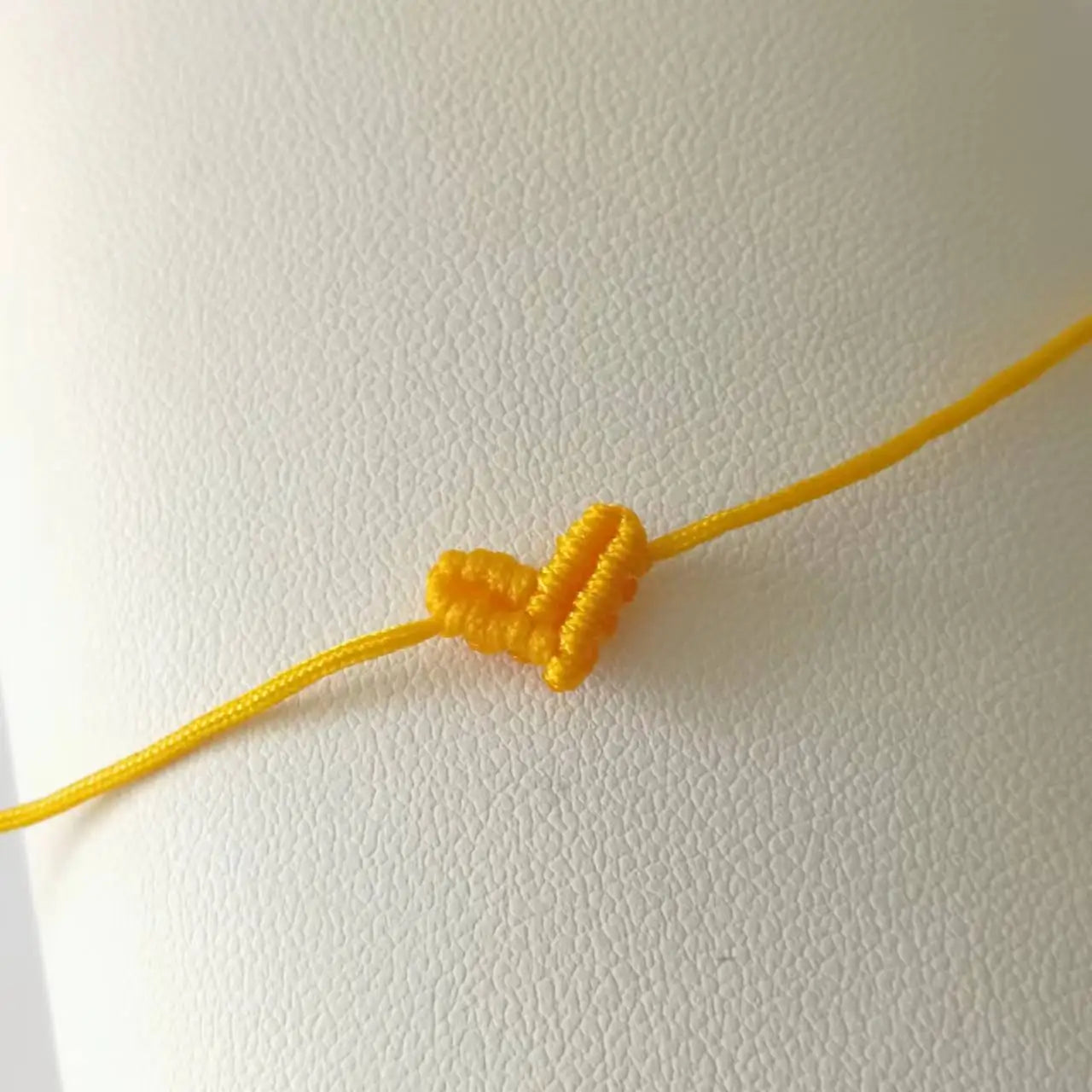 Bracelet macramé coeur