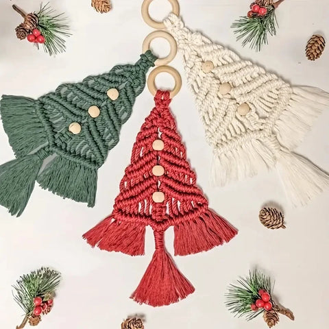 Kit Macramé de Noël DIY