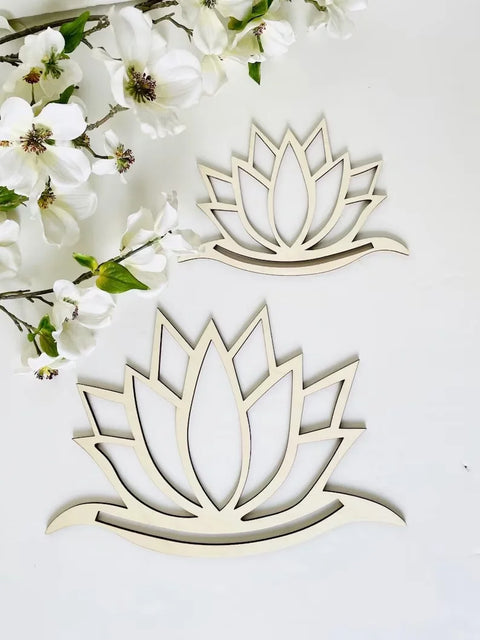 Attrape-rêve macramé fleur de lotus