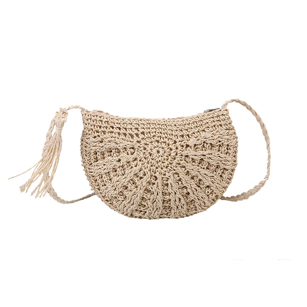 Sac macramé en jute