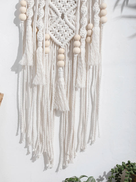 Attrape-rêve macramé fleur de lotus