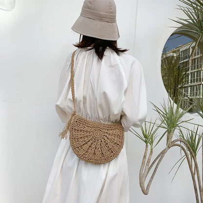 Sac macramé en jute