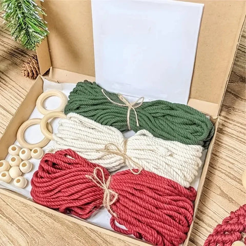 Kit Macramé de Noël DIY