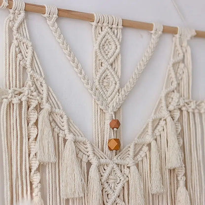 Macramé mural grande taille