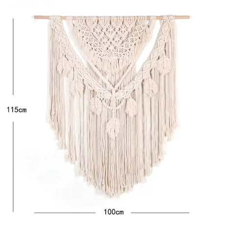 Macramé mural XXL dimensions