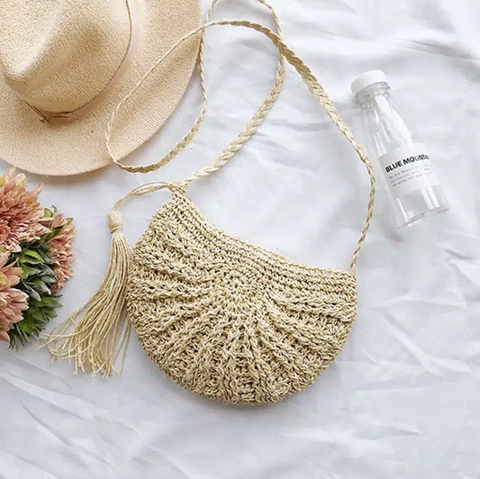 Sac macramé en jute