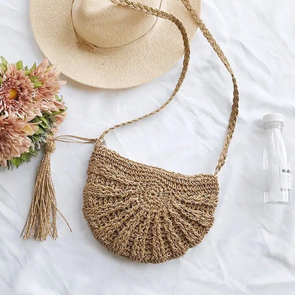 Sac macramé en jute